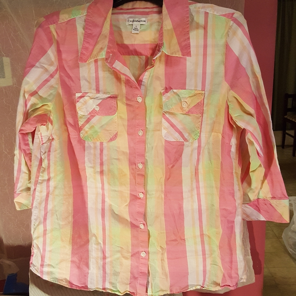 Womens Croft & Barrow striped Shirt
